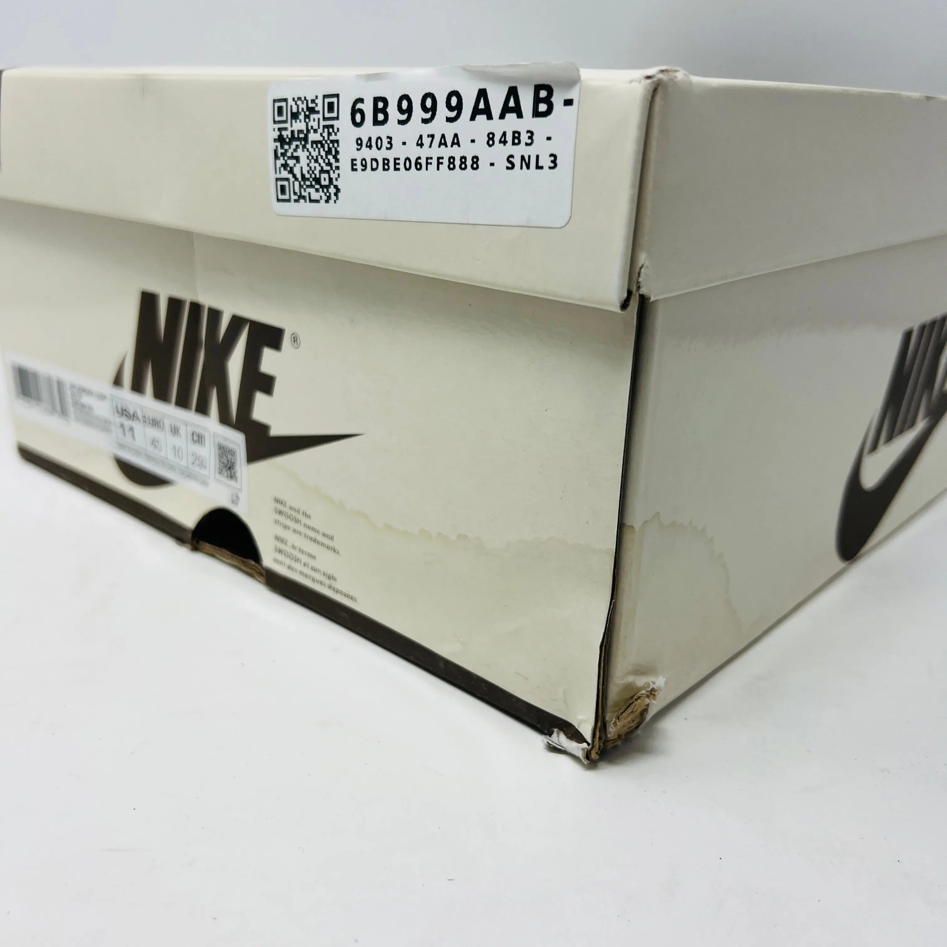 Jordan 1 Retro Low OG SP Travis Scott Velvet Brown