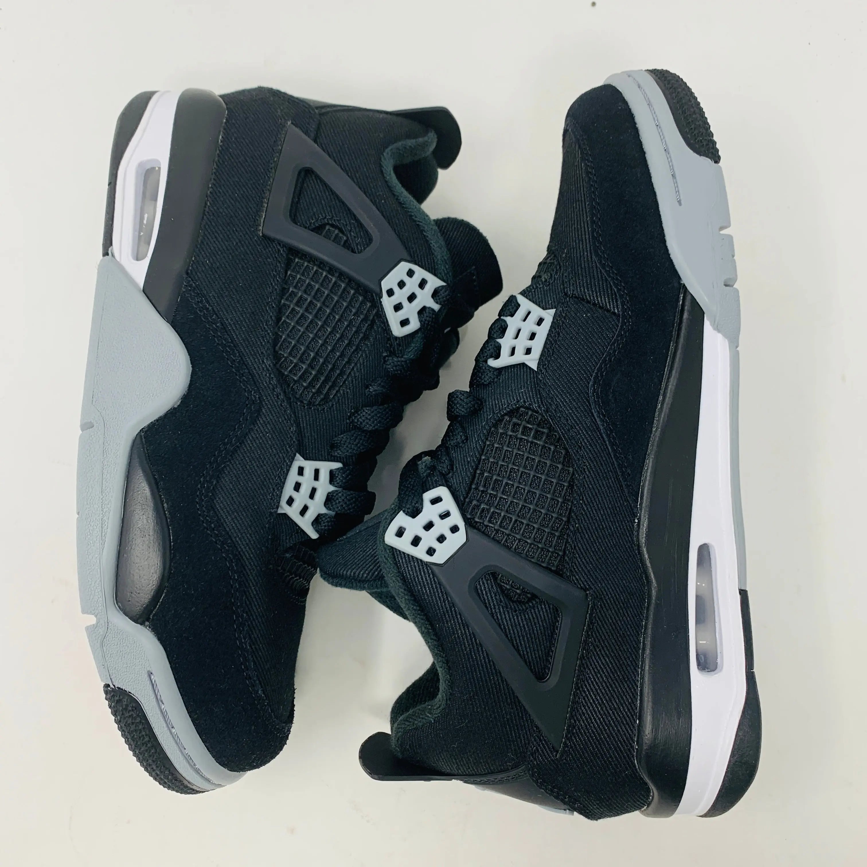 Jordan 4 Black Canvas